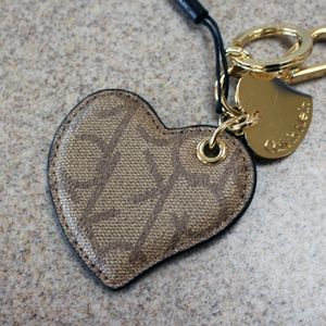 Calvin Klein Gold Heart Keychain